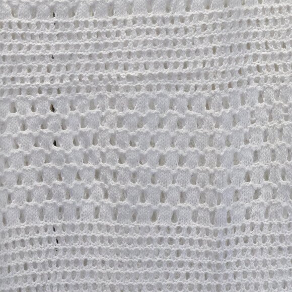 NWT White Crochet Swimsuit Cover-Up | Size Medium - Picture 3 of 5